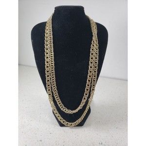 Monet 40 inch Gold Tone Necklace